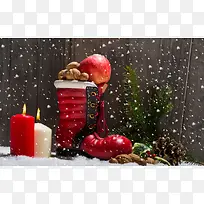 高清圣诞节鞋子礼物-空若网 高清圣诞节鞋子礼物-空若网