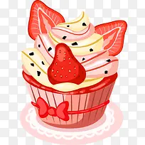 纸杯蛋糕设计矢量图图片-空若网 纸杯蛋糕设计矢量图图片-空若网