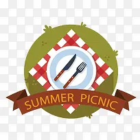 手绘桌布上的餐具-空若网 手绘桌布上的餐具-空若网