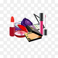 化妆品时尚女性卡通素材-空若网 化妆品时尚女性卡通素材-空若网