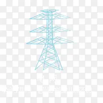 手绘电塔-空若网 手绘电塔-空若网