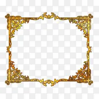 金色欧式华丽边框-空若网 金色欧式华丽边框-空若网