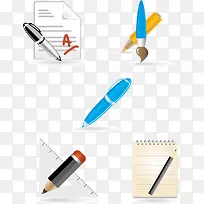 矢量笔素材-空若网 矢量笔素材-空若网