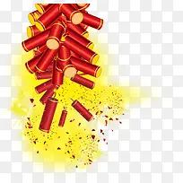 红色鞭炮天猫促销海报-空若网 红色鞭炮天猫促销海报-空若网