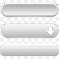 灰色卡通漂亮按钮素材-空若网 灰色卡通漂亮按钮素材-空若网