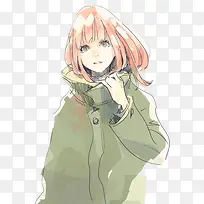 手绘女孩-空若网 手绘女孩-空若网