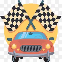 红色小汽车-空若网 红色小汽车-空若网