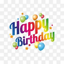 生日快乐祝福英文字体-空若网 生日快乐祝福英文字体-空若网