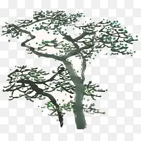 古树水墨画图片-空若网 古树水墨画图片-空若网