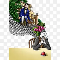 手绘动物马-空若网 手绘动物马-空若网