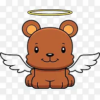 卡通狗狗天使-空若网 卡通狗狗天使-空若网