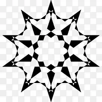 黑白装饰图案-空若网 黑白装饰图案-空若网