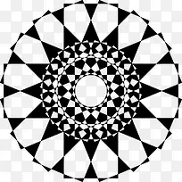 黑白装饰图案-空若网 黑白装饰图案-空若网