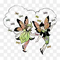 精灵男孩女孩-空若网 精灵男孩女孩-空若网