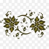 高贵时尚花卉图案-空若网 高贵时尚花卉图案-空若网