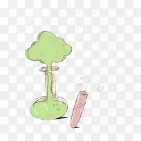 卡通手绘化学用品-空若网 卡通手绘化学用品-空若网