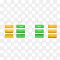 彩色质感按钮合集PSD源文件-空若网 彩色质感按钮合集PSD源文件-空若网