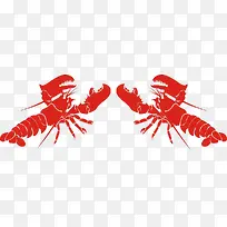 龙虾设计素材-空若网 龙虾设计素材-空若网