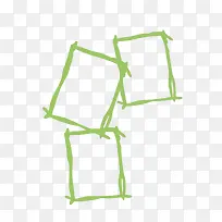 绿色线条边框-空若网 绿色线条边框-空若网