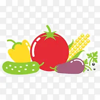 多彩卡通水果-空若网 多彩卡通水果-空若网