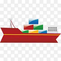轮船png矢量素材-空若网 轮船png矢量素材-空若网