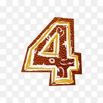 皮革字母数字 4-空若网 皮革字母数字 4-空若网