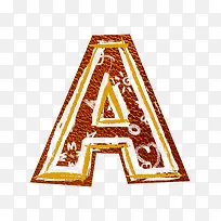 皮革字母a-空若网 皮革字母a-空若网