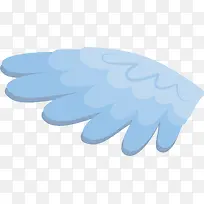 创意半个翅膀插画-空若网 创意半个翅膀插画-空若网