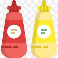 扁平化餐厅沙拉酱-空若网 扁平化餐厅沙拉酱-空若网