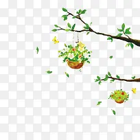 树上花篮-空若网 树上花篮-空若网