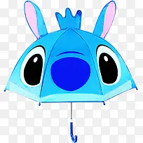 史迪仔卡通雨伞-空若网 史迪仔卡通雨伞-空若网