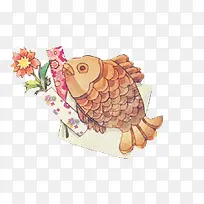 手绘炸鱼-空若网 手绘炸鱼-空若网