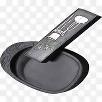 黑色研磨创意毛笔-空若网 黑色研磨创意毛笔-空若网