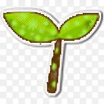 可爱绿叶嫩芽-空若网 可爱绿叶嫩芽-空若网