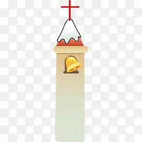 卡通建筑png矢量素材-空若网 卡通建筑png矢量素材-空若网