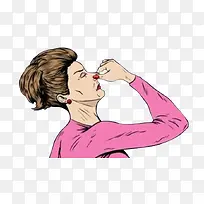 捂鼻子图片-空若网 捂鼻子图片-空若网