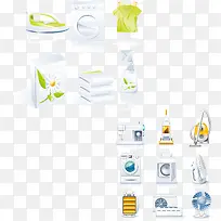 清新家电矢量素材-空若网 清新家电矢量素材-空若网