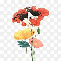 手绘鲜花-空若网 手绘鲜花-空若网