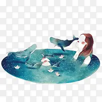 意境唯美插画-空若网 意境唯美插画-空若网