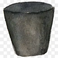 森系水彩仿真花盆-空若网 森系水彩仿真花盆-空若网