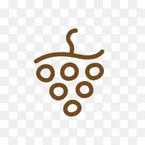 手绘卡通葡萄-空若网 手绘卡通葡萄-空若网