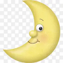 卡通月亮可爱表情-空若网 卡通月亮可爱表情-空若网