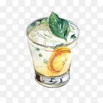 手绘杯子利的果汁-空若网 手绘杯子利的果汁-空若网