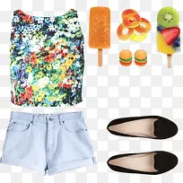 多彩无袖露脐上衣-空若网 多彩无袖露脐上衣-空若网