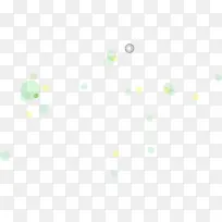 绿色圆点漂浮-空若网 绿色圆点漂浮-空若网