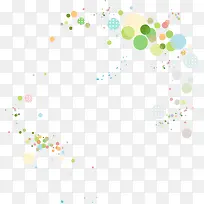 绿色圆点漂浮-空若网 绿色圆点漂浮-空若网