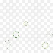 绿色圆点漂浮-空若网 绿色圆点漂浮-空若网