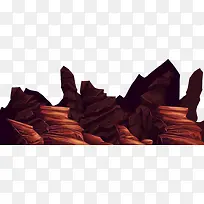 手绘山石-空若网 手绘山石-空若网