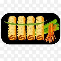 手绘卡通食物矢量图-空若网 手绘卡通食物矢量图-空若网