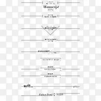 时尚装饰分割线-空若网 时尚装饰分割线-空若网
